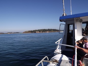 début de la traversée