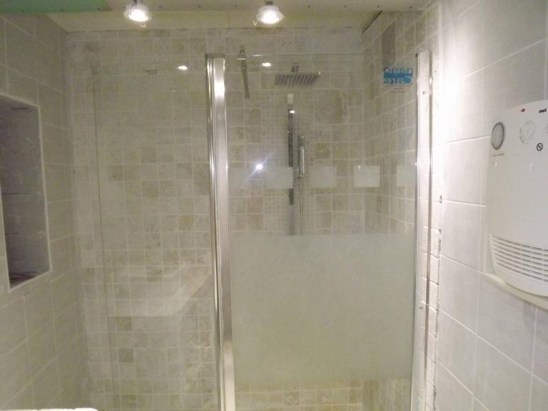 la douche � l'italienne